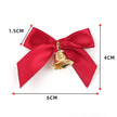 10-Piece Bowknot Bell Christmas Gift Bows