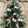 Personalised Letter Knitted Christmas Stockings