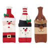 Christmas Themed Wine Bottle Covers