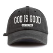 God Is Good Washed Baseball Cap