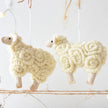 Woolly Felt Lamb tree Ornament