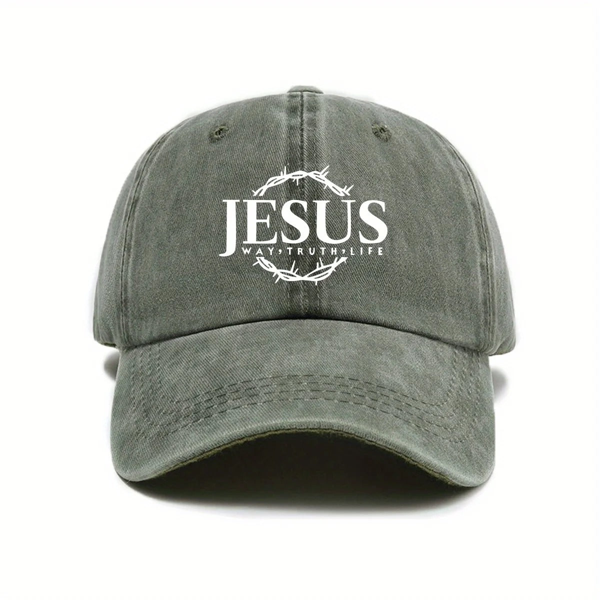 Jesus Crown of Thorns Adjustable Baseball Cap