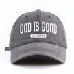 God Is Good Washed Baseball Cap