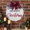 Merry Christmas Wooden Hanging Sign