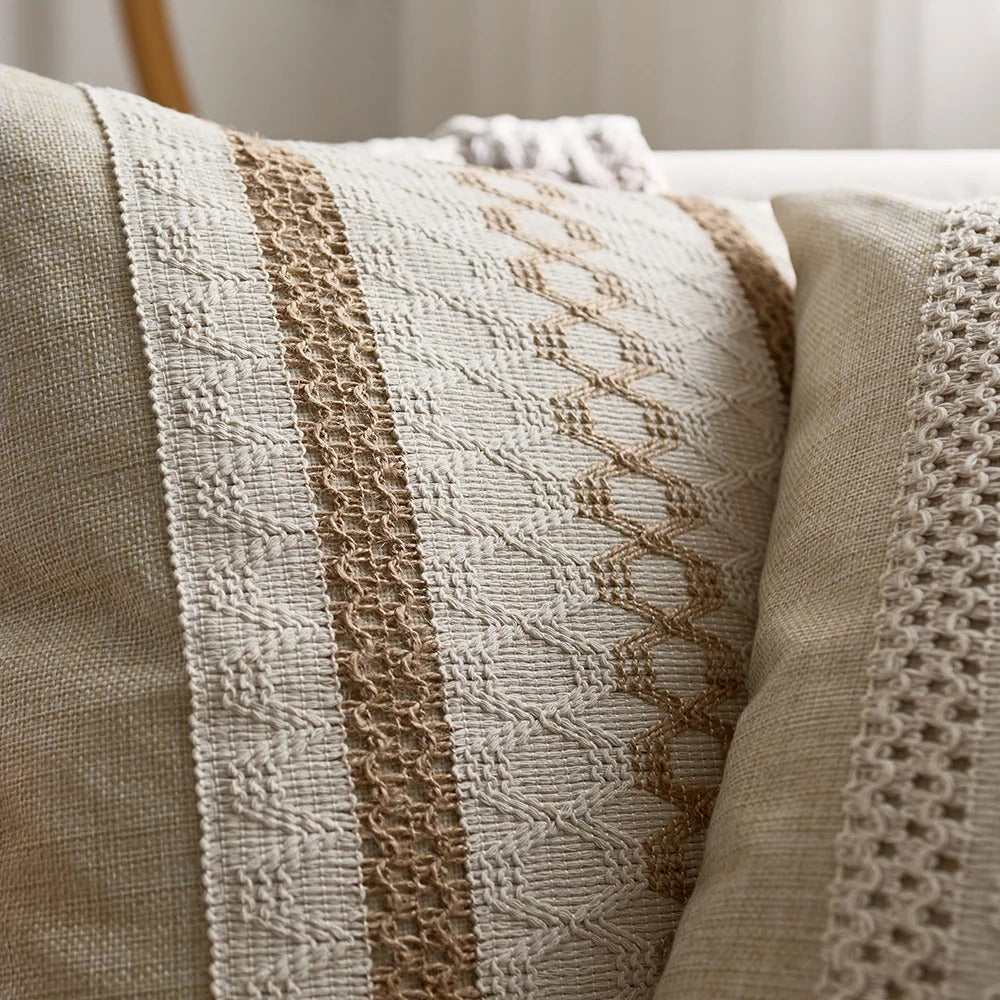 Solara Macramé Boho Cushion Cover