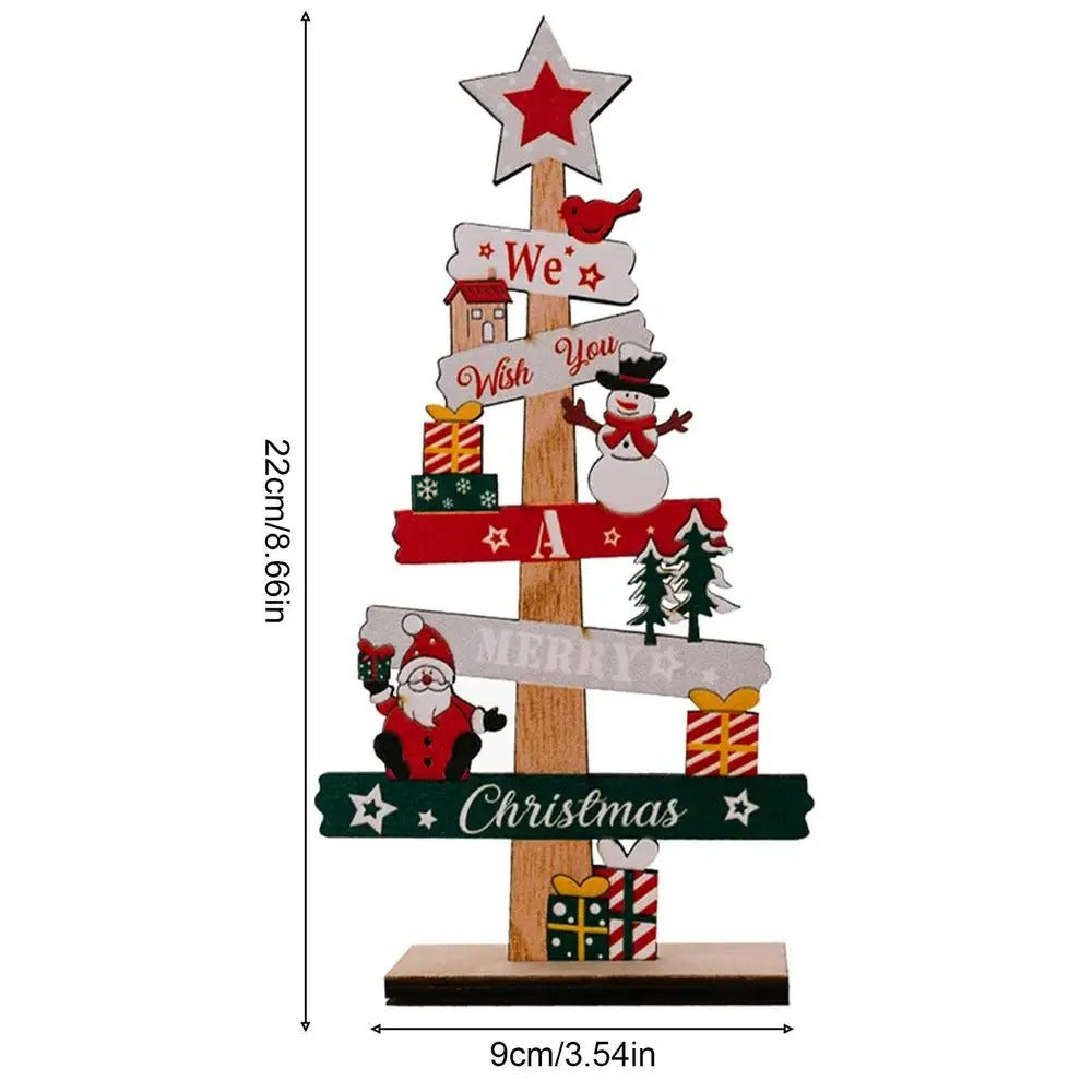 Santa & Tree DIY Desktop Christmas Décor Set