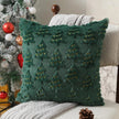 Christmas Tree Lights Fur Cushion Covers