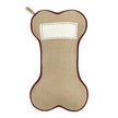 Bone Shape Dog Christmas Stocking