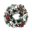 Pine & Bells Garland Christmas Wreath