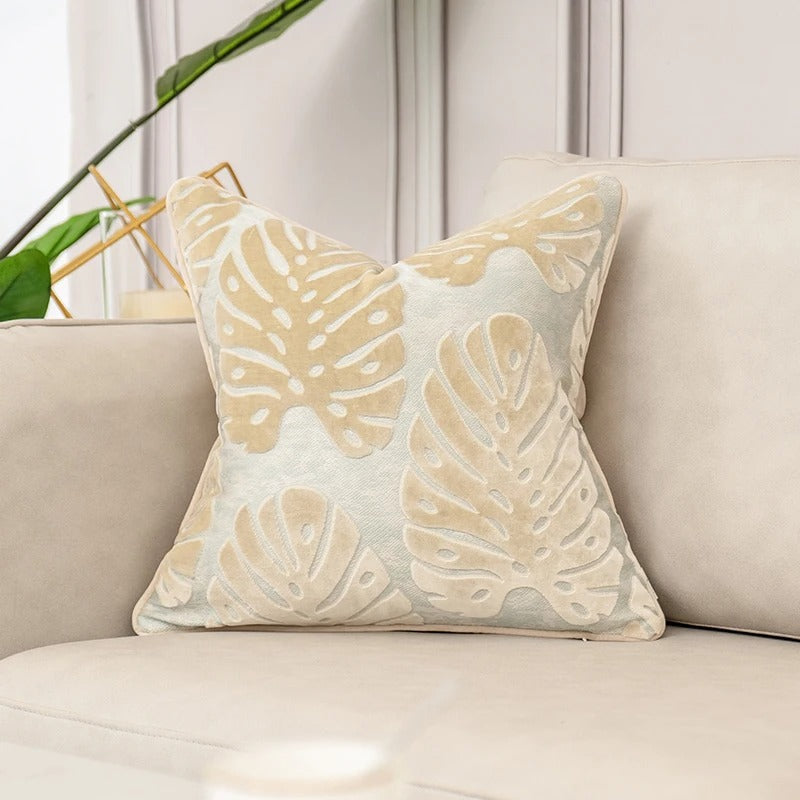 Velora Velvet Bloom Cushion Cover