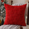 Christmas Tree Lights Fur Cushion Covers