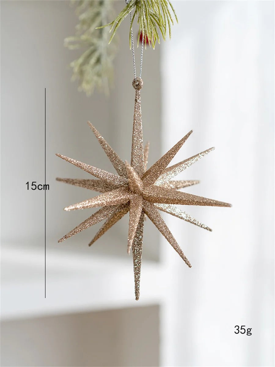 Sparkling Star Christmas Tree Ornament