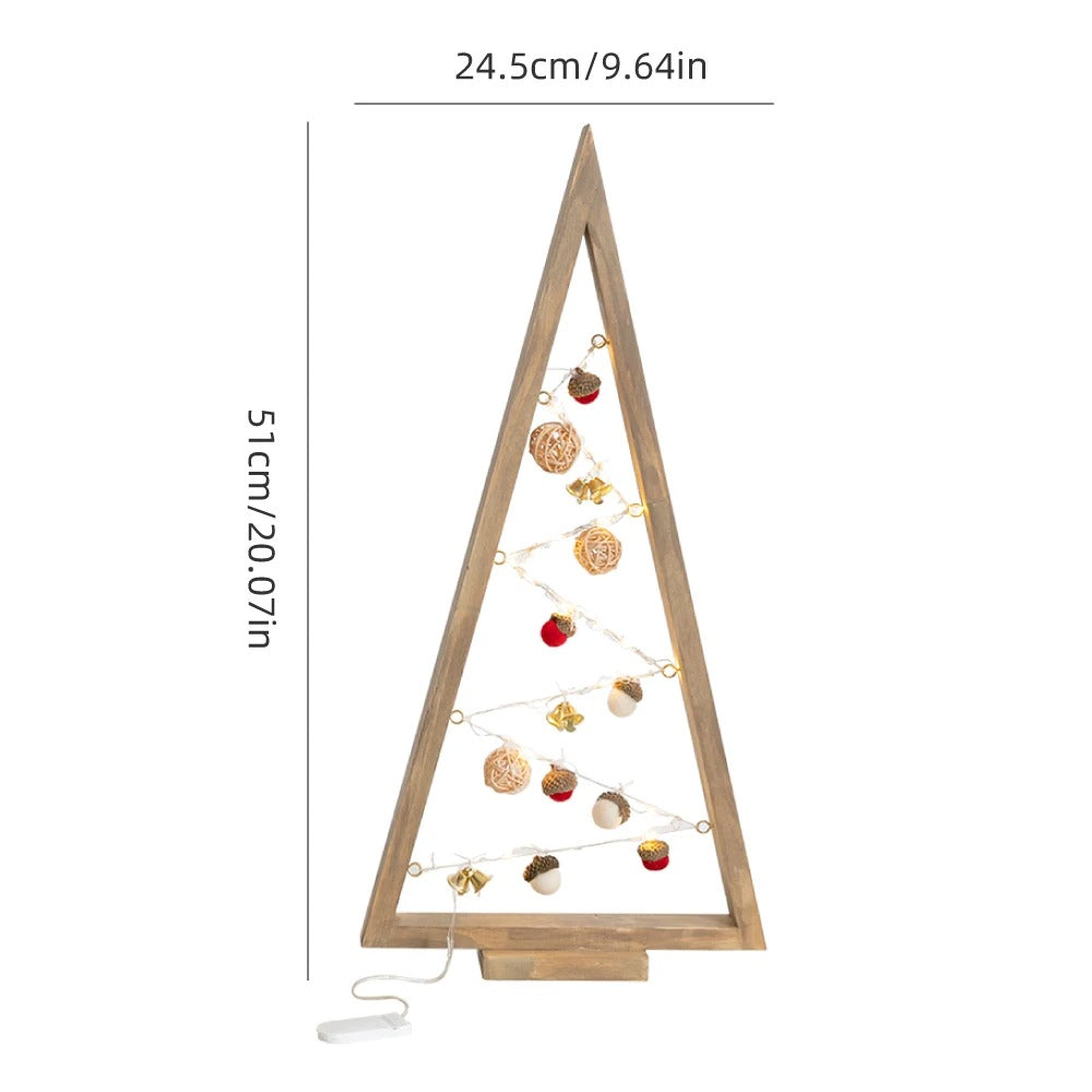 Luminous Alpine Glow Christmas Centrepiece