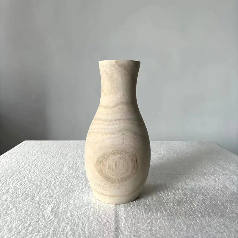 Serenity Wood Grained Vase