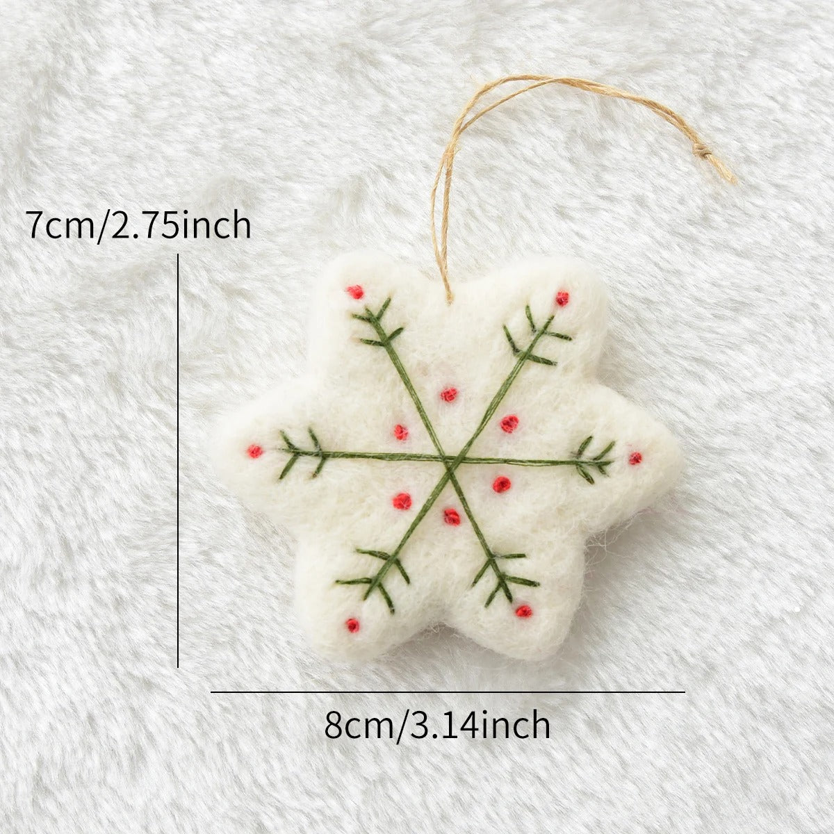 Felt Christmas Tree Pendant Ornaments