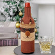 Christmas Themed Wine Bottle Covers