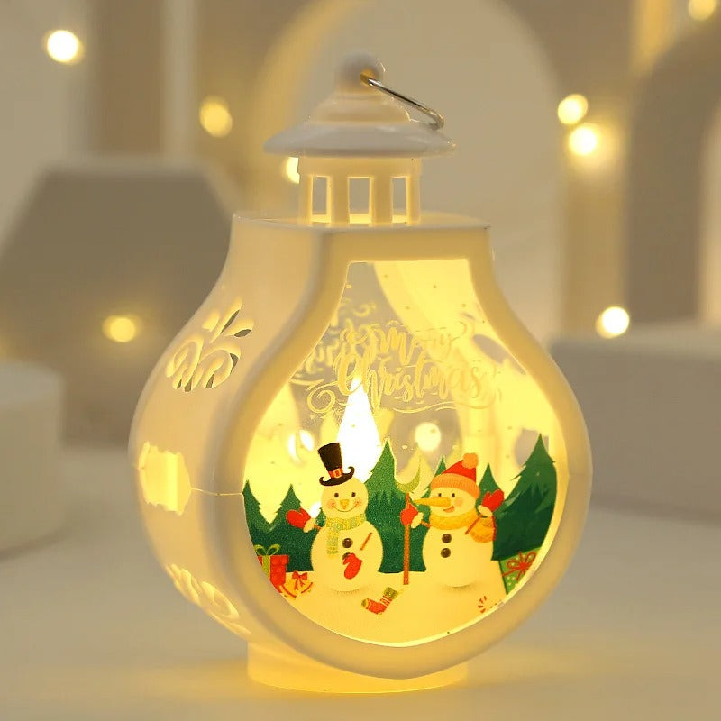 Christmas Mural LED Bauble Light