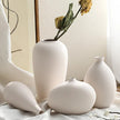 Nordic White Tabletop Vase