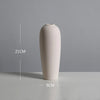 Nordic White Tabletop Vase