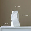 Nordic Veering Grooved Vase