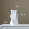 Nordic Veering Grooved Vase