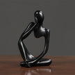 Abstract Thinker Statues