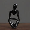 Abstract Thinker Statues