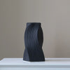 Nordic Veering Grooved Vase