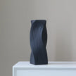 Nordic Veering Grooved Vase