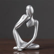 Abstract Thinker Statues