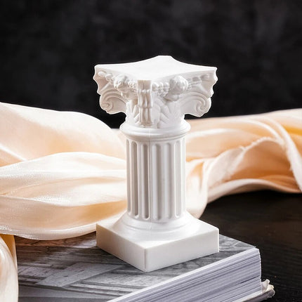 Roman Pillar Column Desk Sculpture