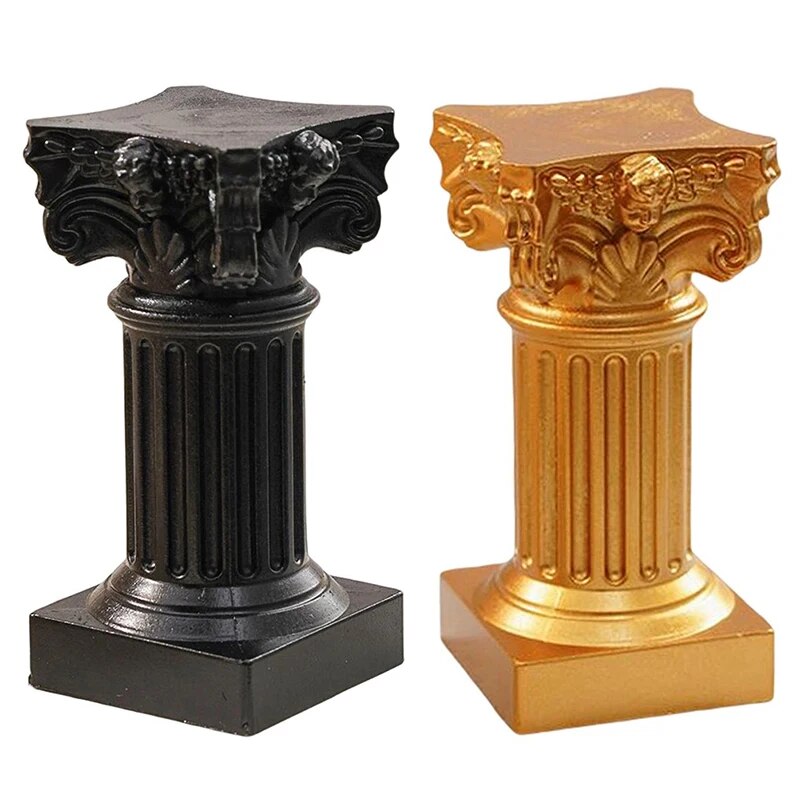 Roman Pillar Column Desk Sculpture