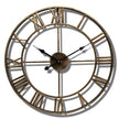 Metal Iron Roman Numeral 40cm 3D Wall Clock