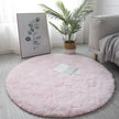 Round Plush Carpet Rug