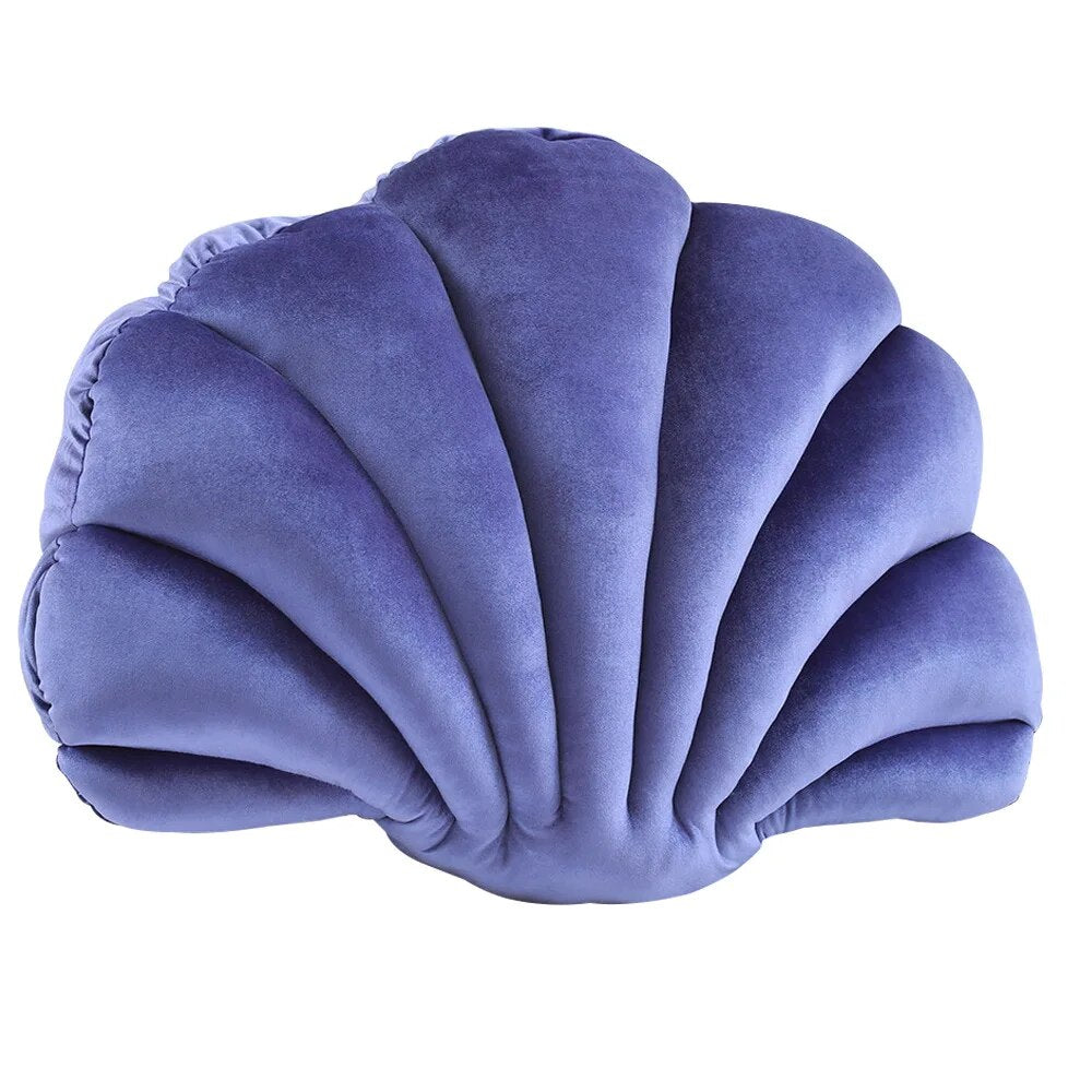 Shell Shaped Plush Cushion