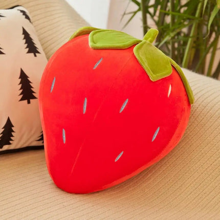 Strawberry Plush Pillow