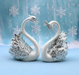 Royal Swans Ornaments (2 Pcs)