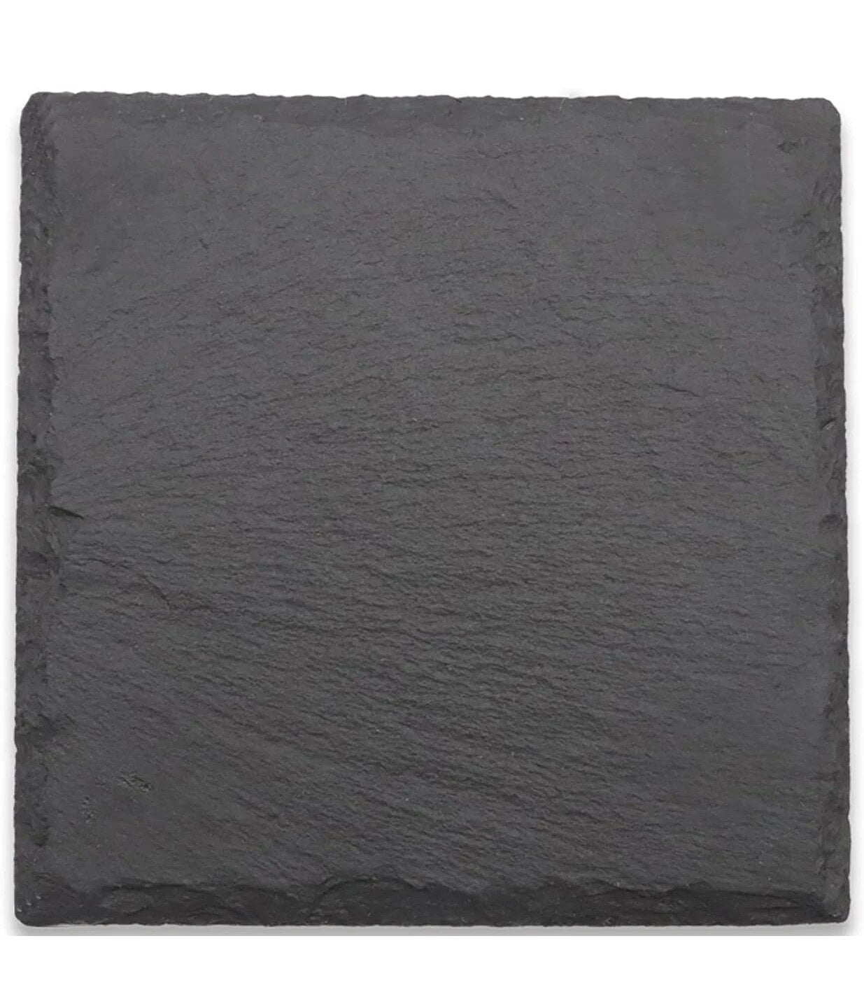 8pc Black Square Slate Coasters