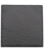 8pc Black Square Slate Coasters