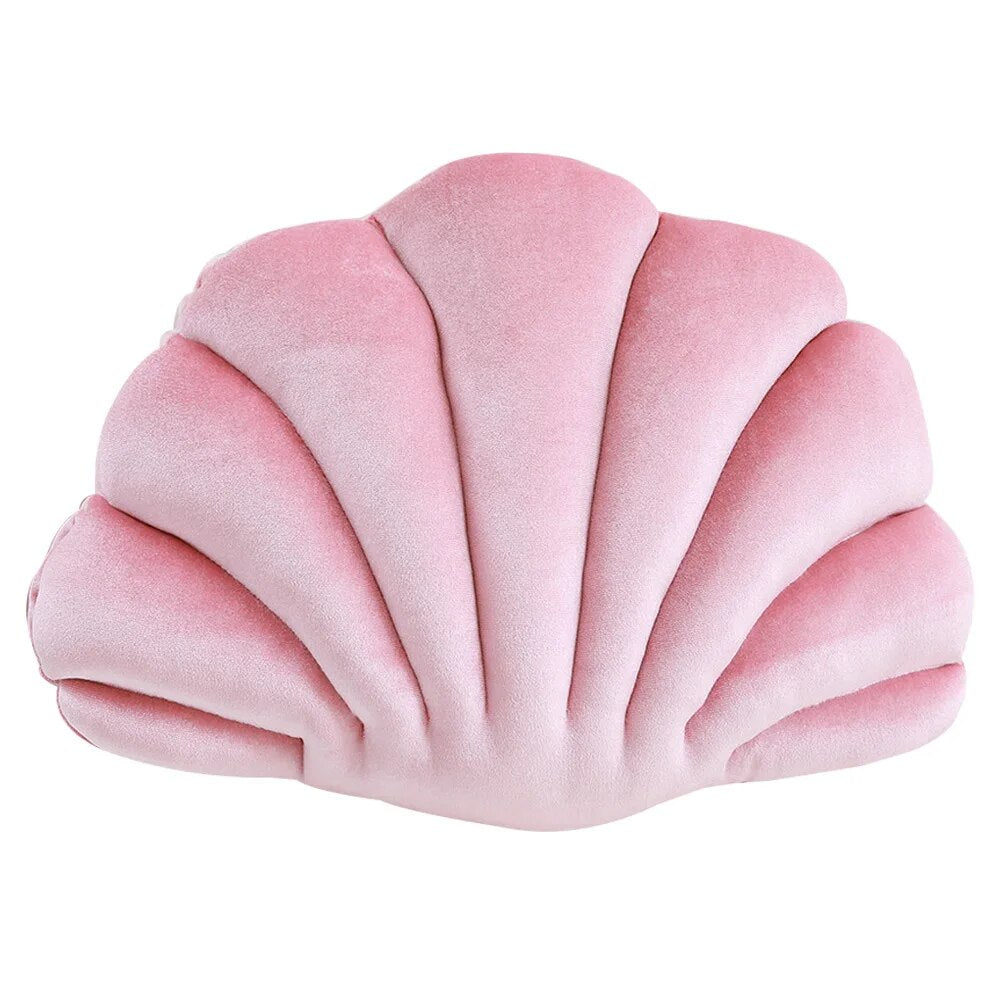 Shell Shaped Plush Cushion