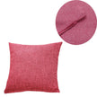 Solid Colour Throw Cushion Cover