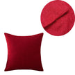 Solid Colour Throw Cushion Cover