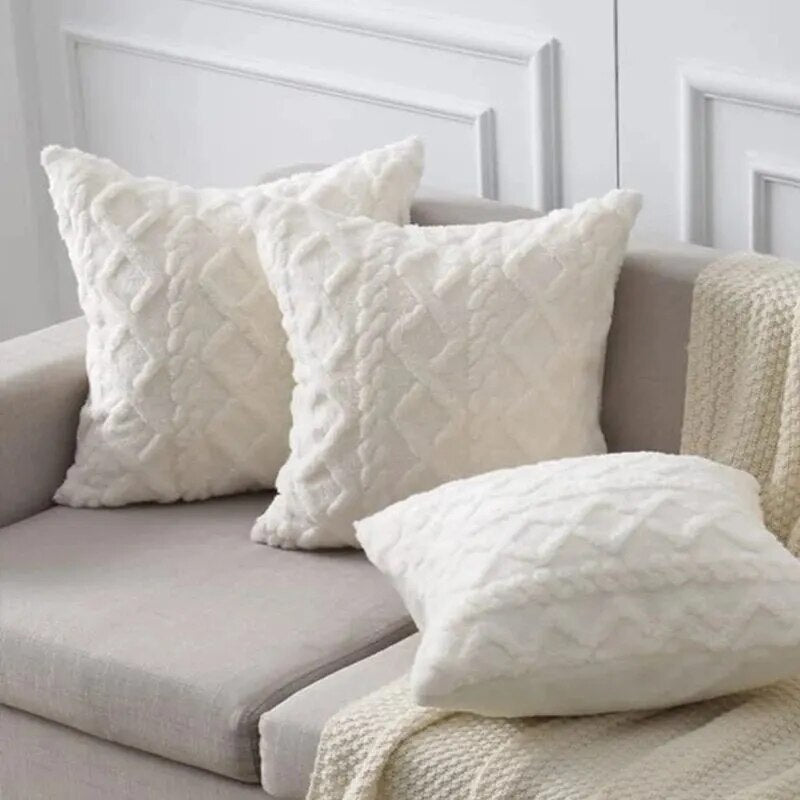 Jacquard Knit Cushion Cover