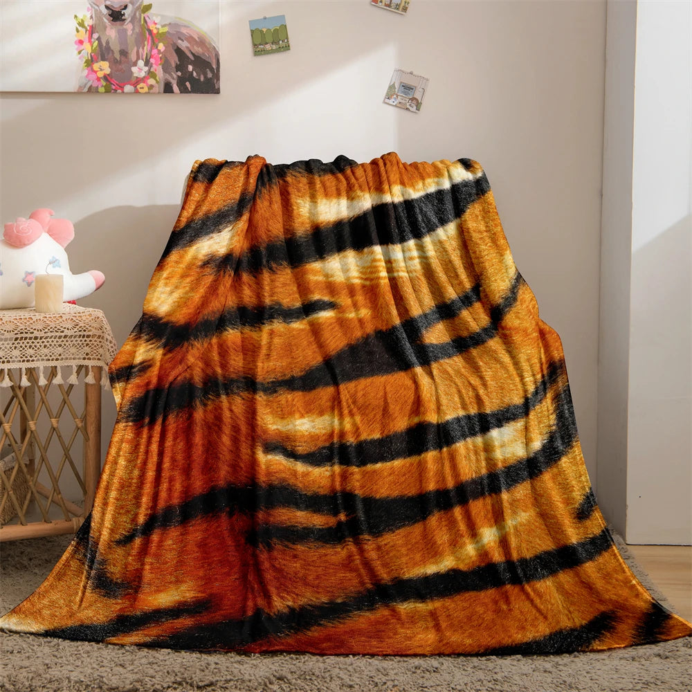 Animal Pattern Print Blankets