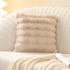 Tuscan Waved Plush Cushion Cover