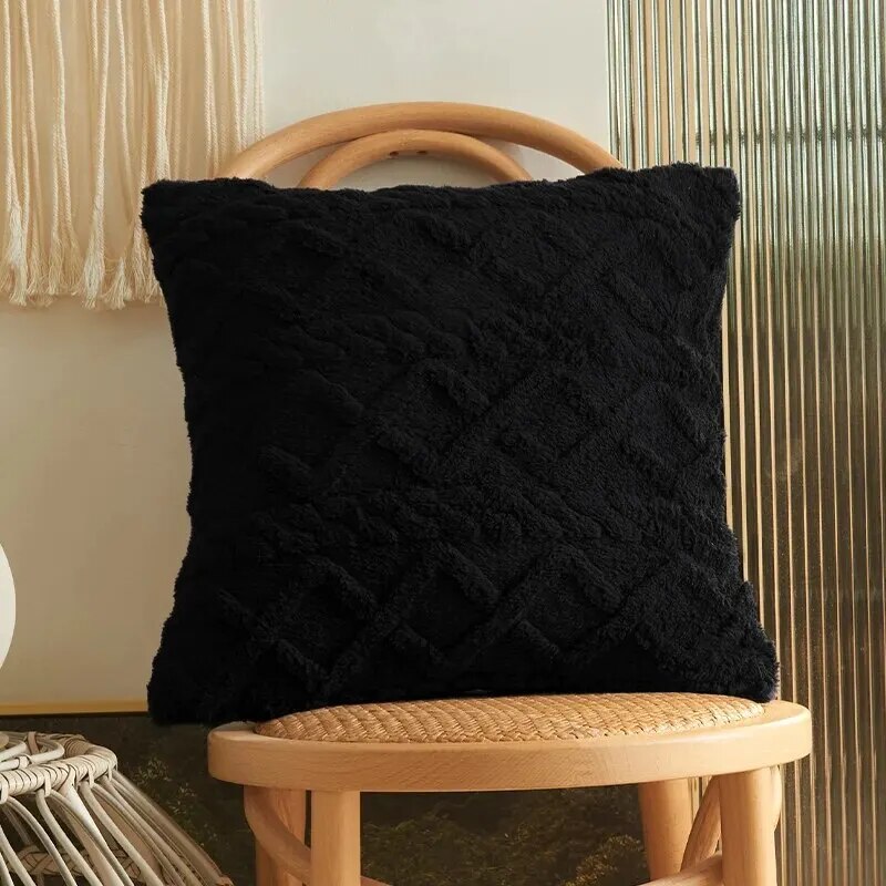 Jacquard Knit Cushion Cover