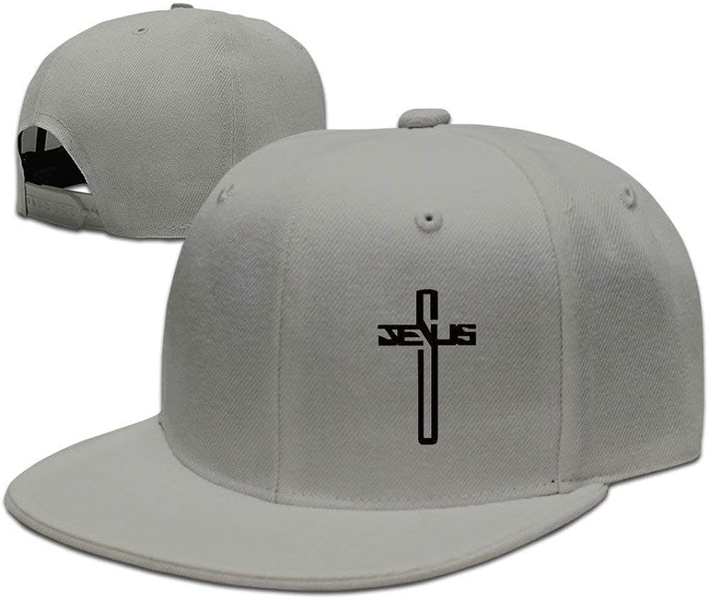 Jesus Embroidered Cross Snapback
