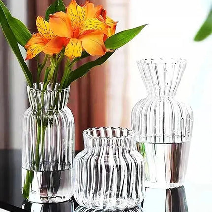 Transparent Large Glass Vases