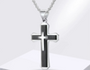 Stainless Steel 3-Layer Cross Necklace
