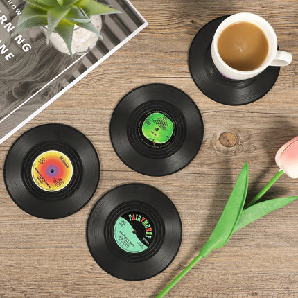 Vinyl Records Coasters